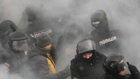 Poliţia din Ucraina a arestat un grup de persoane suspectate că pregăteau revolte în masă pentru a destabiliza țara
